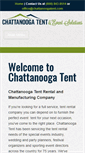 Mobile Screenshot of chattanoogatent.com